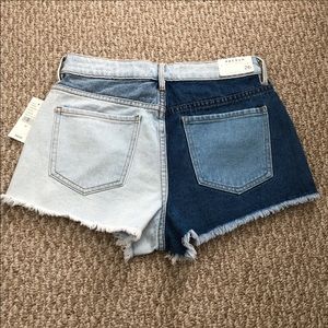 pacsun color block shorts